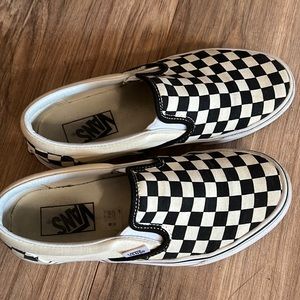 Checkered vans
